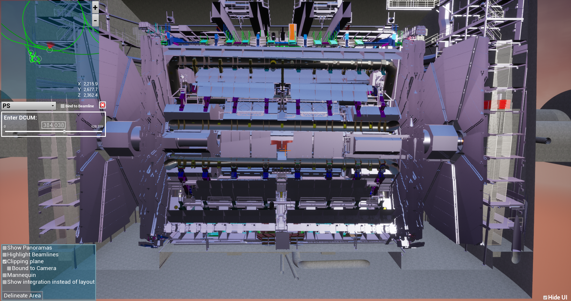 A digital twin, or virtual copy, of the ATLAS experiment at CERN